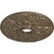 Ekena Millwork Norwich Ceiling Medallion (Fits Canopies up to 4 1/2"), 18"OD x 3 1/2"ID x 1 3/8"P, Warm Silver CM18NOWSS - alternate 4